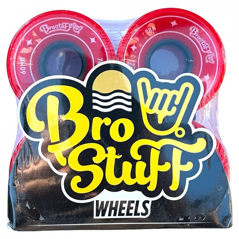 Колеса для скейтборда Bro Stuff 78A - Red 60мм